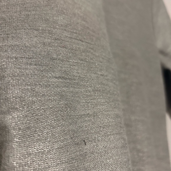 1990s "LILA ROSE" Silver Gray T-Shirt Dress Fall Fashion Vintage - Picture 10 of 11